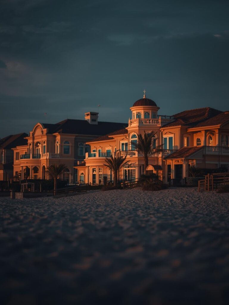luxury beach houses dubai, oae