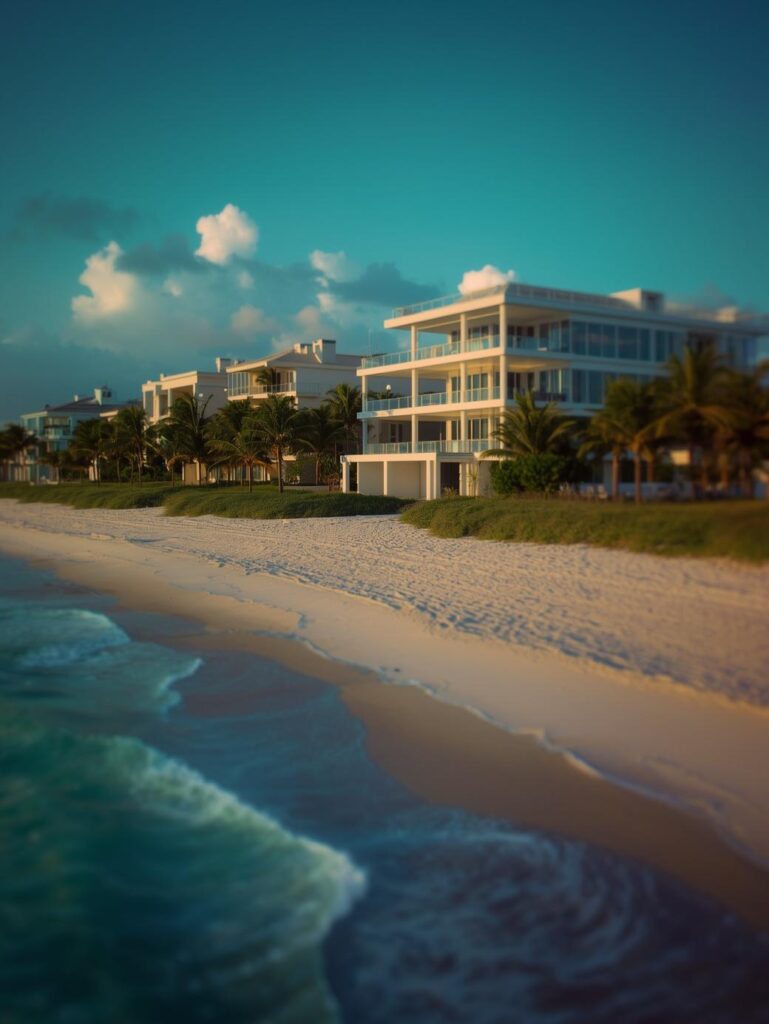 luxury beach houses miami beach, florida