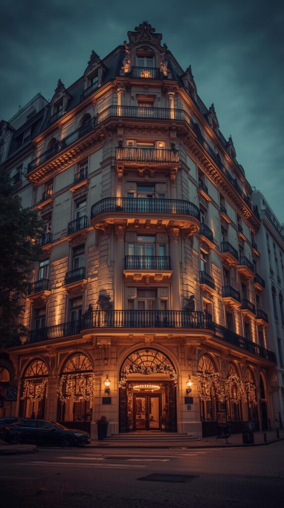 outside view of fancy hotels of europe, which attract attention all over the world