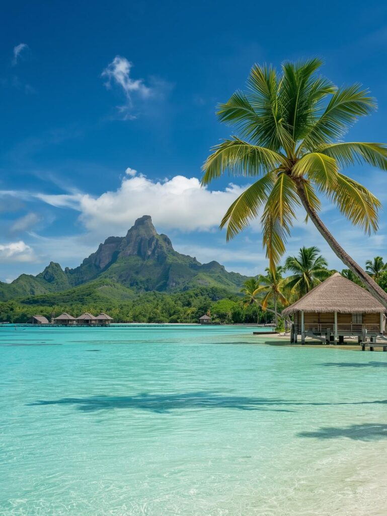 located in the heart of the south pacific, bora bora is often considered the definition of paradise