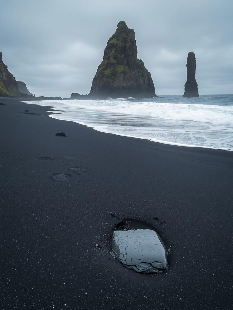 reynisfjara beach offers a dramatic and mysterious landscape